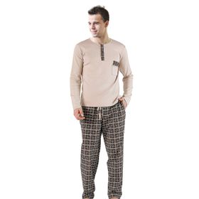 Doremi 002-000266 Açık Kahverengi Brave Bryan Erkek Pijama Takımı