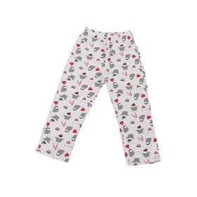 Doremi Açık Gri Ergonomik Kız Çocuk Pijama Altı