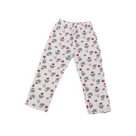 Doremi Açık Gri Ergonomik Kız Çocuk Pijama Altı
