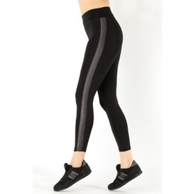 Doremi Active Sportive Parlak Çizgili Tayt
