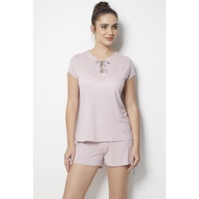 Doremi Bayan Gül Kurusu S/M Pijama Takımı