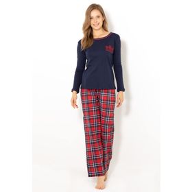 Doremi Bayan Lacivert S/M Pijama Takımı