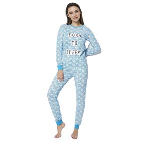Doremi Born To Sleep Turkuaz L/XL Bayan Pijama Takımı