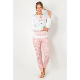 Doremi Ekru M/L Bayan Pijama Takımı