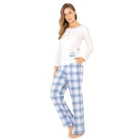 Doremi Ekru S/M Bayan Pijama Takımı