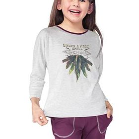Doremi Gri Melanj Kız Çocuk Pijama Takımı