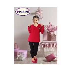 Doremi Kız Çocuk Pijama Takımı