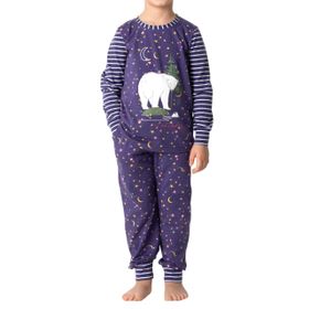 Doremi Lacivert Kız Çocuk Pijama Takımı