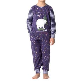 Doremi Lacivert Kız Çocuk Pijama Takımı