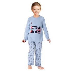Doremi Mavi Melanj Erkek Çocuk Pijama Takımı