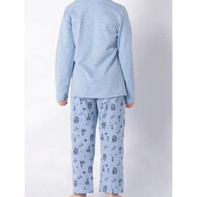 Doremi Mavi Melanj Erkek Çocuk Pijama Takımı