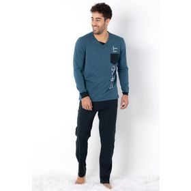 Doremi Mavi XL Erkek Spor T-shirt