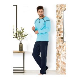 Doremi Mavi XL Erkek Spor T-shirt