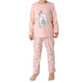 Doremi Pembe Melanj Kız Çocuk Pijama Takım