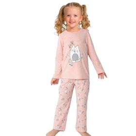 Doremi Pembe Melanj Kız Çocuk Pijama Takım