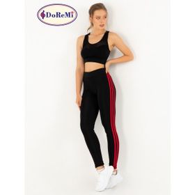 Doremi S Active Sportive Çizgili Tayt