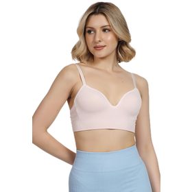 Doremi Seamless Açık Bej Kaplı Sütyen