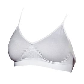 Doremi Seamless Beyaz İnce Askılı Büstiyer
