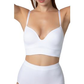 Doremi Seamless Beyaz Kaplı Sütyen