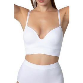 Doremi Seamless Beyaz Kaplı Sütyen