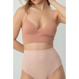 Doremi Seamless Koyu Ten Kaplı Sütyen