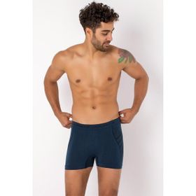 Doremi Seamless Lacivert Erkek Boxer