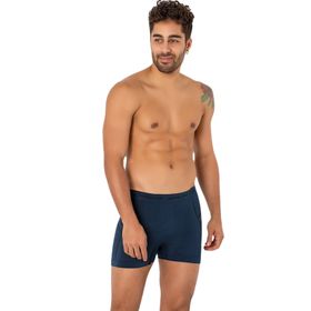 Doremi Seamless Lacivert Erkek Boxer