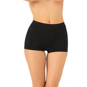 Doremi Seamless Siyah Kadın Boxer