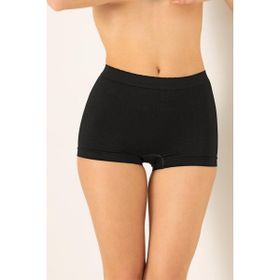 Doremi Seamless Siyah Kadın Boxer