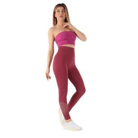 Doremi Seamless Uzun Fuşya Kadın Tayt