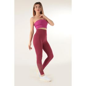 Doremi Seamless Uzun Fuşya Kadın Tayt