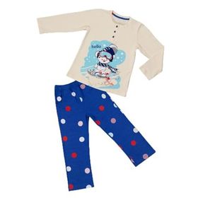 Doremi Somon Kız Çocuk Pijama Takımı