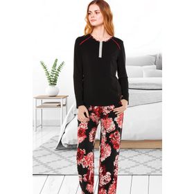 Doremi TW002-000521 Siyah Bayan Pijama Takımı