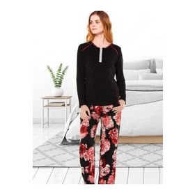 Doremi TW002-000521 Siyah Bayan Pijama Takımı