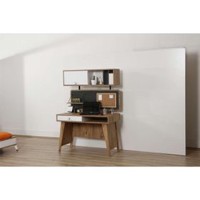 Doressa 120x130x62 cm Kahverengi Astera Çalışma Masası