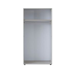 Doressa Bony Grey 2 Kapılı Modüllü Gri Gardırop