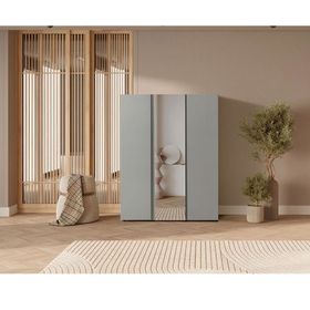 Doressa Bony Grey 3 Kapılı Gri Gardırop
