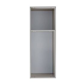 Doressa Bony Grey 3 Kapılı Modüllü Gri Gardırop