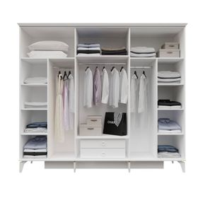 Doressa City White Beyaz Gardırop
