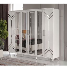 Doressa City White Beyaz Gardırop