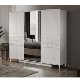 Doressa Genzi Silver Gri Gardırop