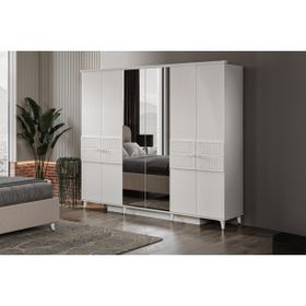 Doressa Genzi Silver Gri Gardırop