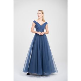 Doridorca 5923038 Indigo Kadın Abiye Elbise