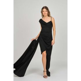 Doridorca 5924030 Siyah Kadın Abiye Elbise