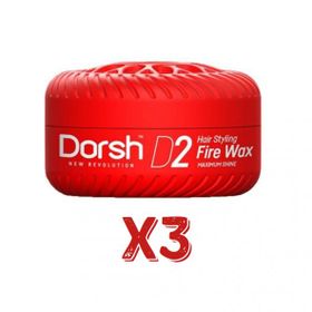 Dorsh Fire D2 3x150 ml Saç Şekillendirici Wax