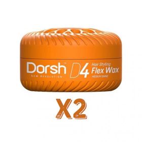 Dorsh Flex D4 2x150 ml Saç Şekillendirici Wax