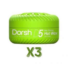 Dorsh Mat D5 3x150 ml Saç Şekillendirici Wax