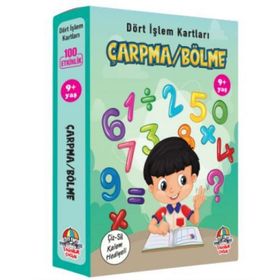 Dört İşlem Kartları Çarpma / Bölme 9 Yaş - Yağmur Çocuk