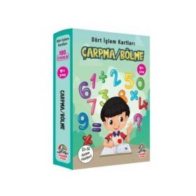 Dört İşlem Kartları Çarpma / Bölme 9 Yaş - Yağmur Çocuk