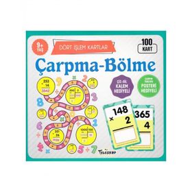 Dört İşlem Kartları Çarpma / Bölme 9 Yaş - Yağmur Çocuk